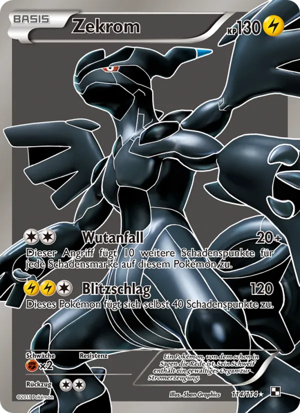 Zekrom (Schwarz & Weiß #114/114)