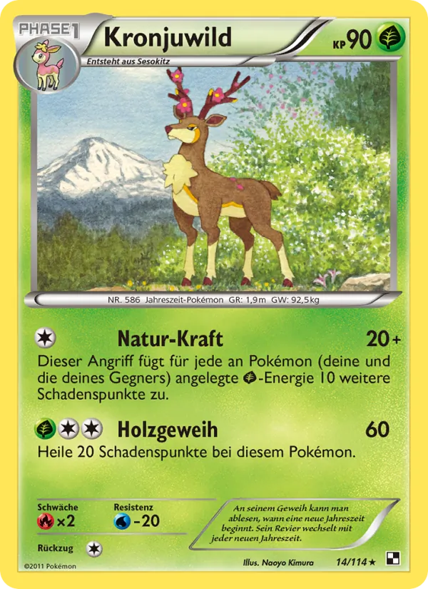 Kronjuwild (Schwarz & Weiß #14/114)