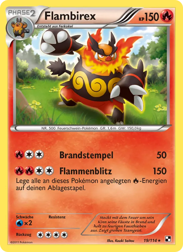 Flambirex (Schwarz & Weiß #19/114)