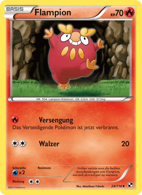 Flampion (Schwarz & Weiß #24/114)