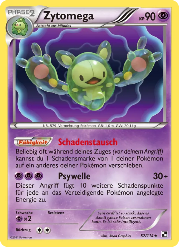 Zytomega (Schwarz & Weiß #57/114)