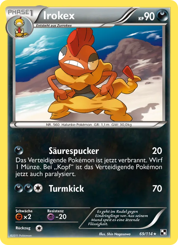 Irokex (Schwarz & Weiß #69/114)