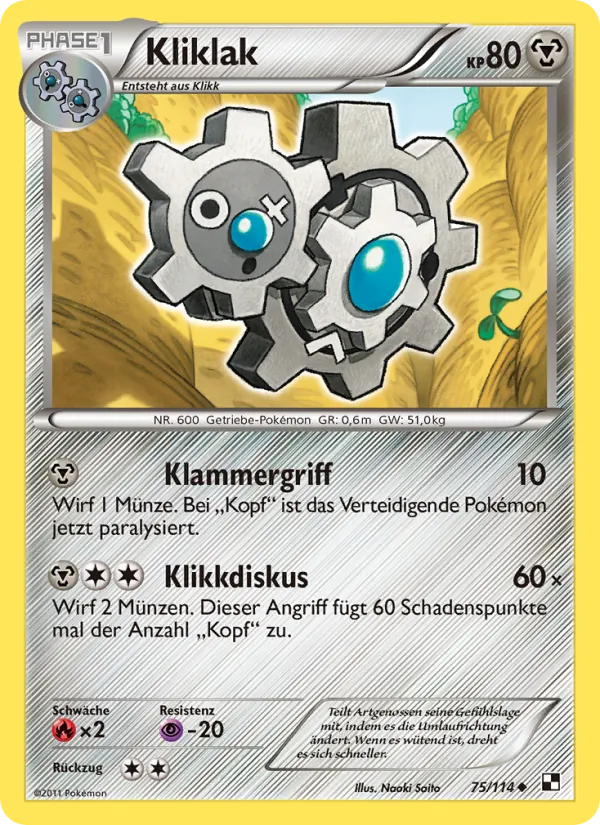 Kliklak (Schwarz & Weiß #75/114)
