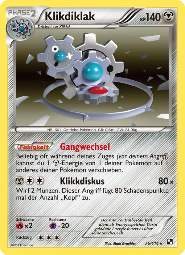 Klikdiklak (Black & White #76/114)