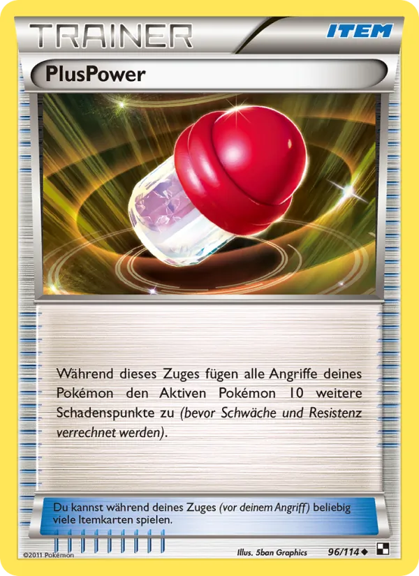 PlusPower (Black & White #96/114)