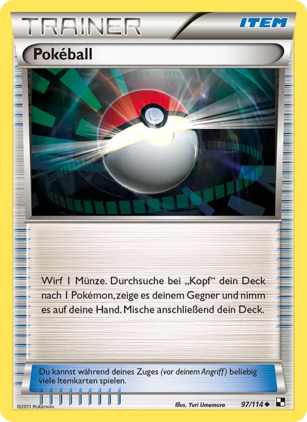 Pokéball (Schwarz & Weiß #97/114)