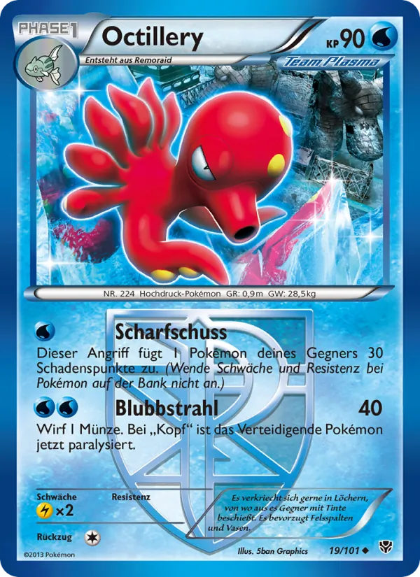 Octillery (Plasma Blast #19/101)