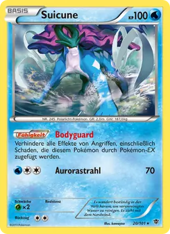 Suicune (Plasma-Blaster #20/101)