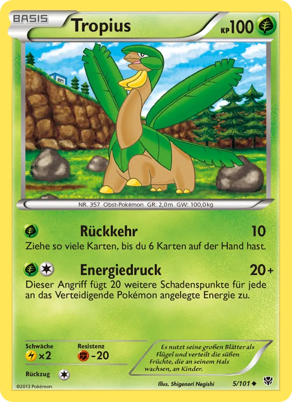 Tropius (Plasma-Blaster #5/101)