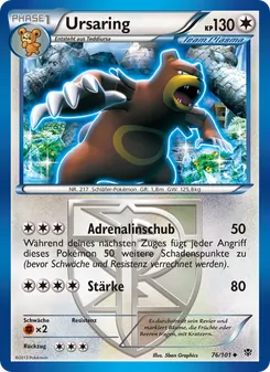 Ursaring (Plasma-Blaster #76/101)
