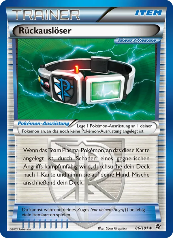 Rückauslöser (Plasma Blast #86/101)