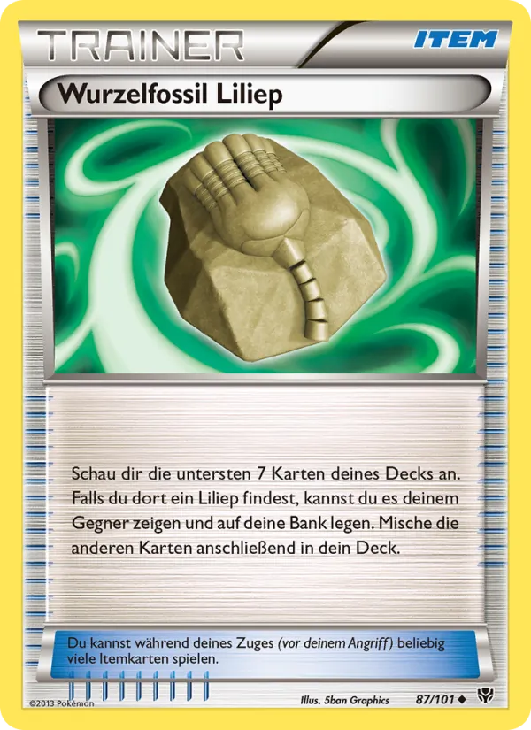 Wurzelfossil Liliep (Plasma Blast #87/101)