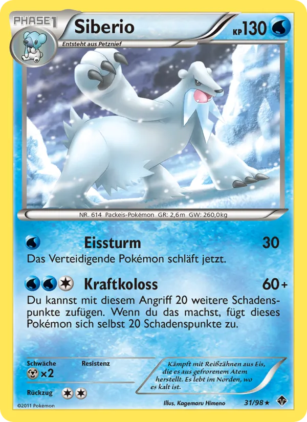 Siberio (Aufstreben der Mächtigen #31/98)
