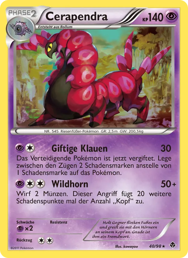 Cerapendra (Aufstreben der Mächtigen #40/98)