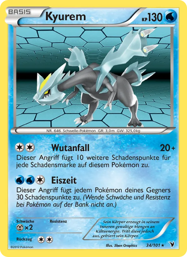 Kyurem (Königliche Siege #34/101)
