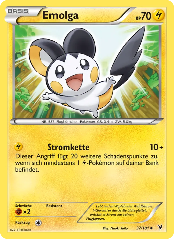 Emolga (Königliche Siege #37/101)