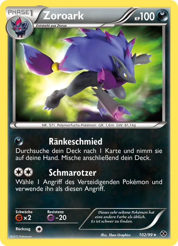Zoroark (Kommende Schicksale #102/99)