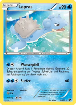 Lapras (Kommende Schicksale #26/99)