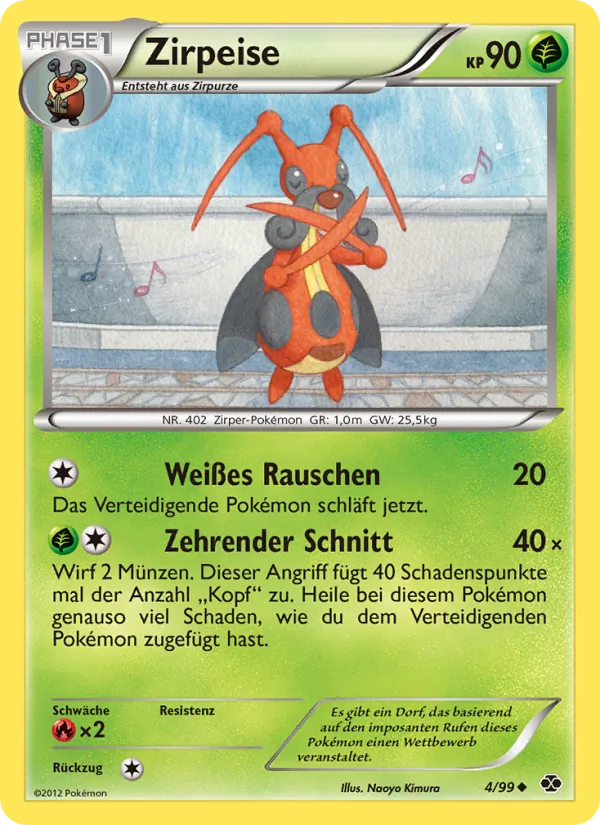 Zirpeise (Kommende Schicksale #4/99)
