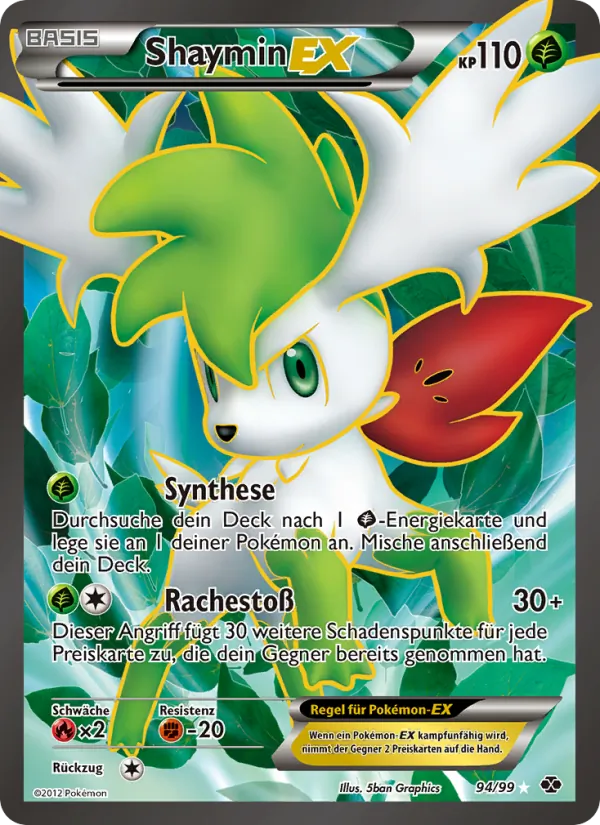 Shaymin-EX (Next Destinies #94/99)