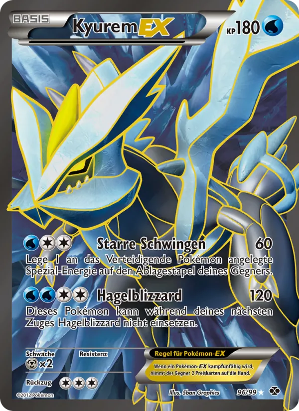 Kyurem-EX (Kommende Schicksale #96/99)