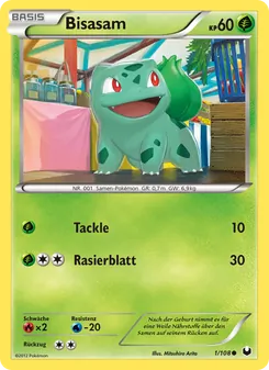 Bisasam (Erforscher der Finsternis #1/108)