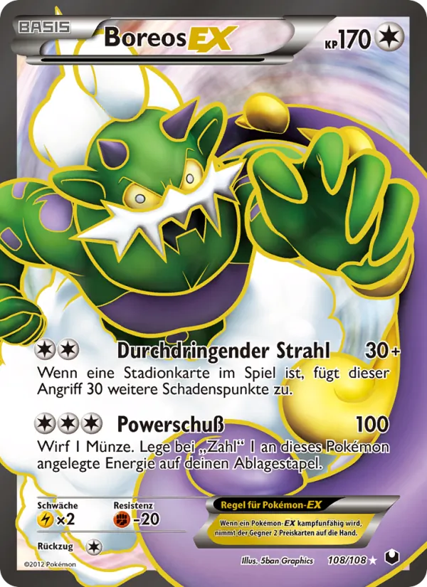 Boreos-EX (Dark Explorers #108/108)