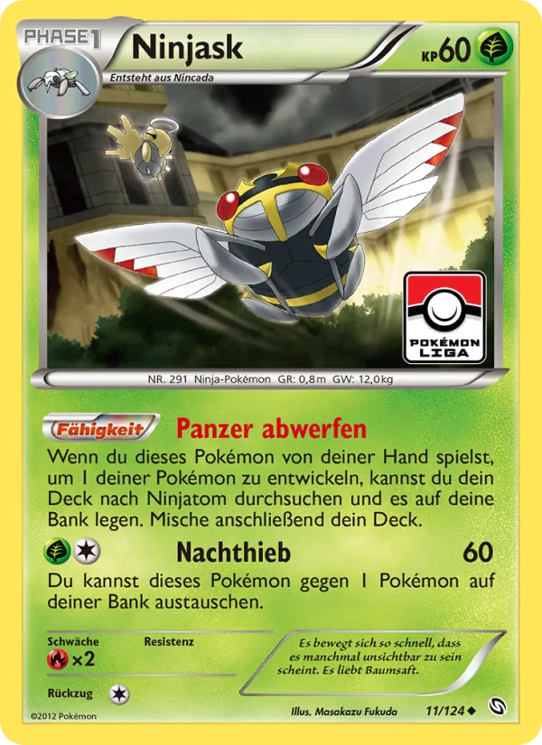 Ninjask (Dragons Exalted #11/124)