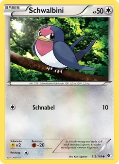 Schwalbini (Überschrittene Schwellen #112/149)