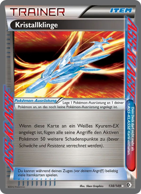 Kristallklinge (Boundaries Crossed #138/149)