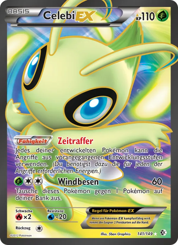 Celebi-EX (Boundaries Crossed #141/149)