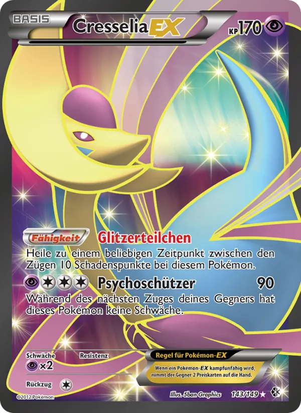 Cresselia-EX (Überschrittene Schwellen #143/149)