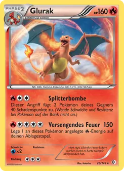 Glurak (Überschrittene Schwellen #20/149)