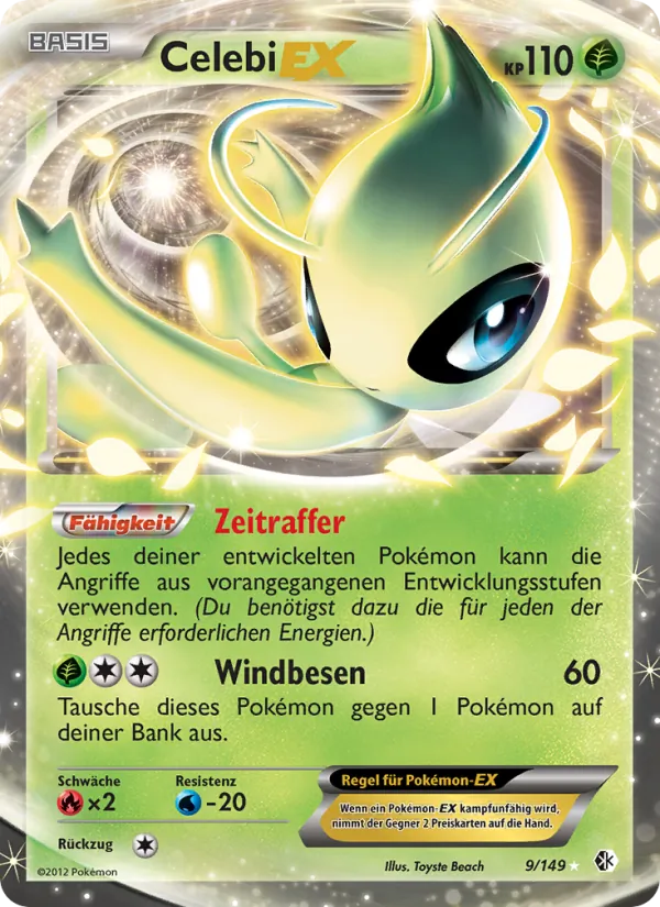 Celebi-EX (Boundaries Crossed #9/149)