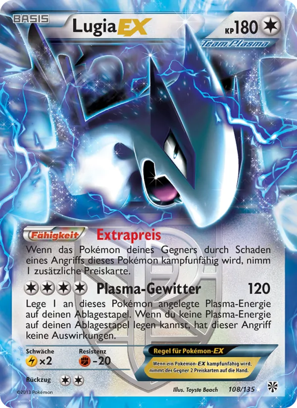 Lugia-EX (Plasma-Sturm #108/135)