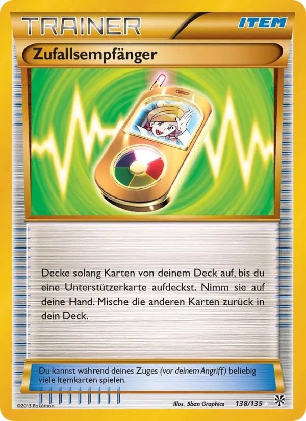 Zufallsempfänger (Plasma Storm #138/135)