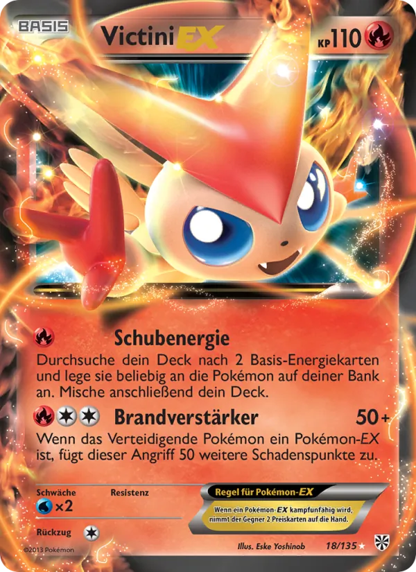 Victini-EX (Plasma Storm #18/135)