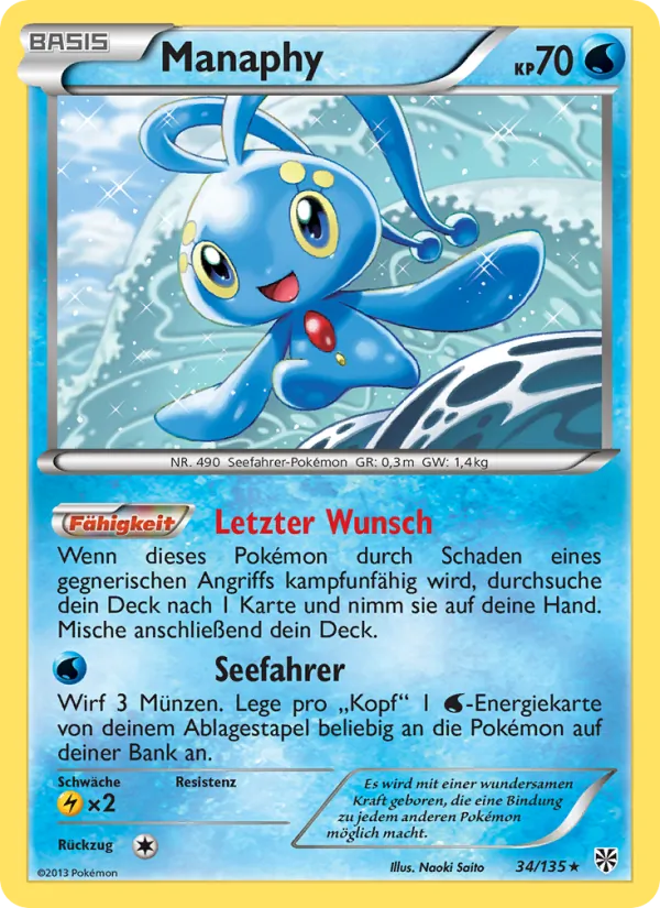 Manaphy (Plasma-Sturm #34/135)