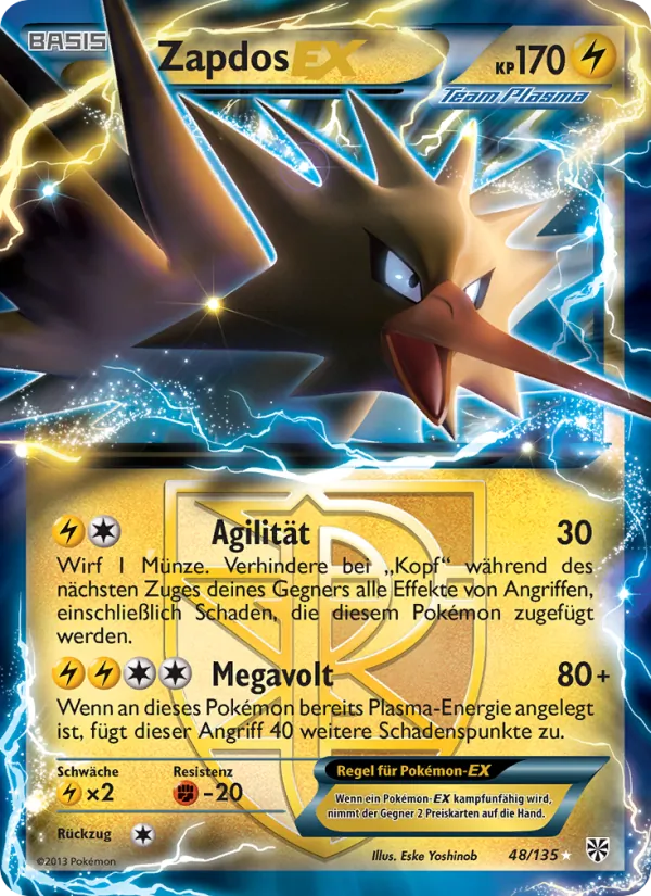 Zapdos-EX (Plasma Storm #48/135)