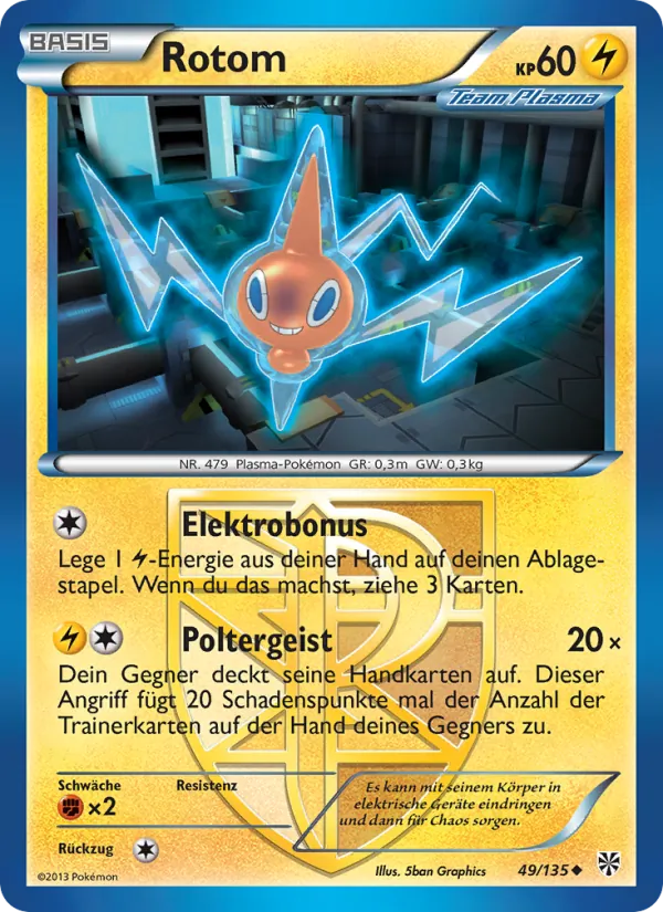 Rotom (Plasma Storm #49/135)