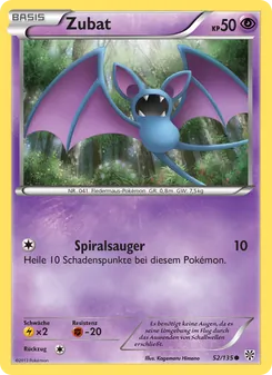 Zubat (Plasma-Sturm #52/135)