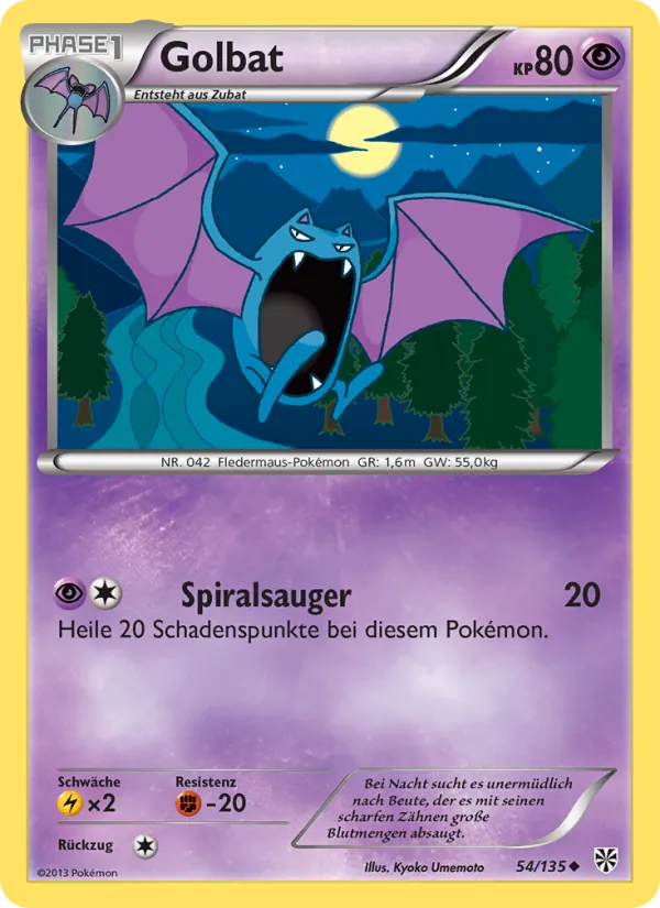Golbat (Plasma Storm #54/135)