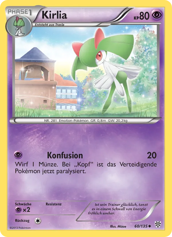 Kirlia (Plasma Storm #60/135)