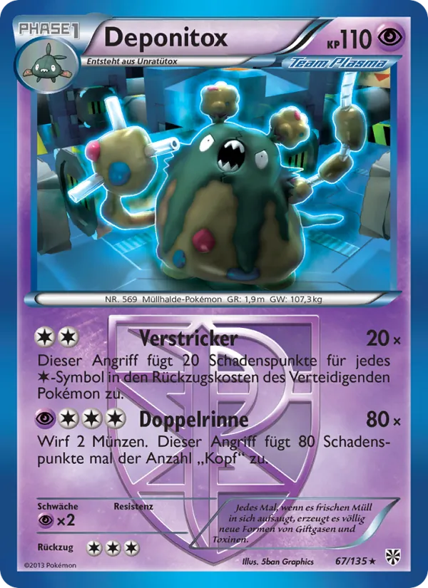 Deponitox (Plasma Storm #67/135)