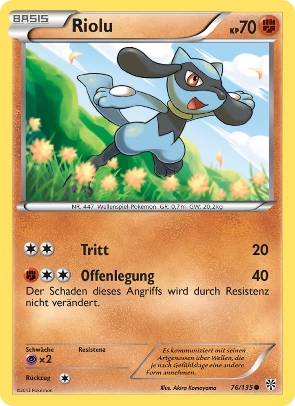 Riolu (Plasma-Sturm #76/135)