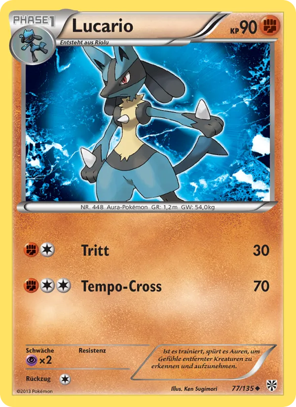 Lucario (Plasma Storm #77/135)