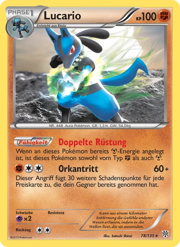 Lucario (Plasma Storm #78/135)