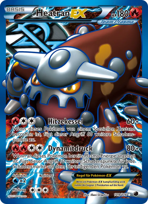 Heatran-EX (Plasma-Frost #109/116)