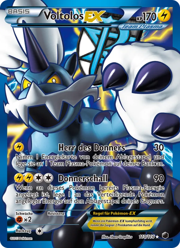 Voltolos-EX (Plasma Freeze #110/116)