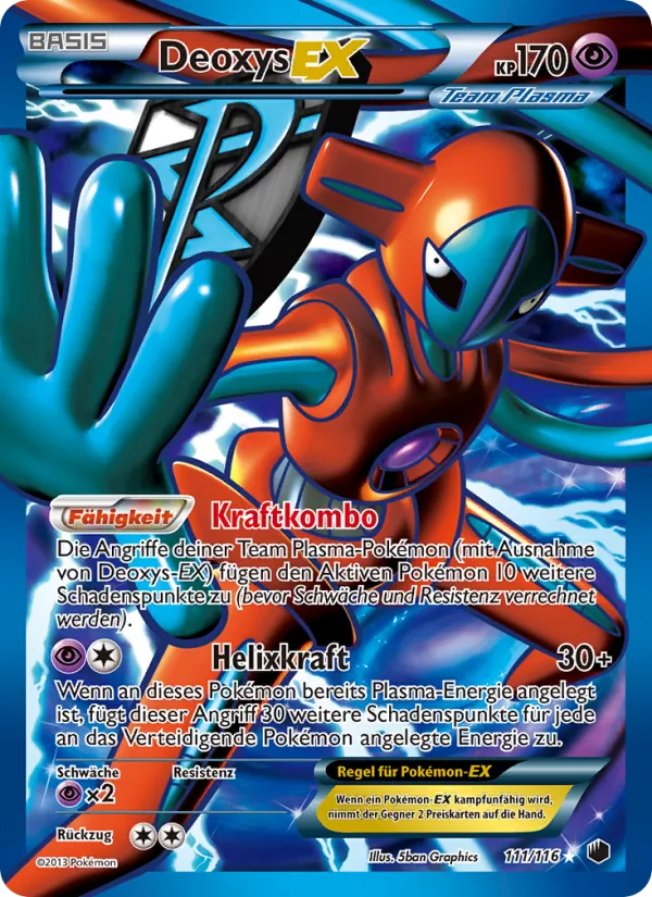 Deoxys-EX (Plasma Freeze #111/116)